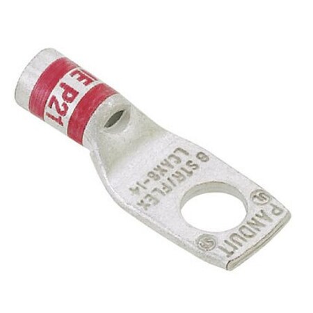 PANDUIT Lug Compression Connector, No.6 AWG LCAX6-38-L